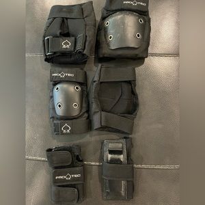 Pro tec youth small knee, elbow & wrist protection pads